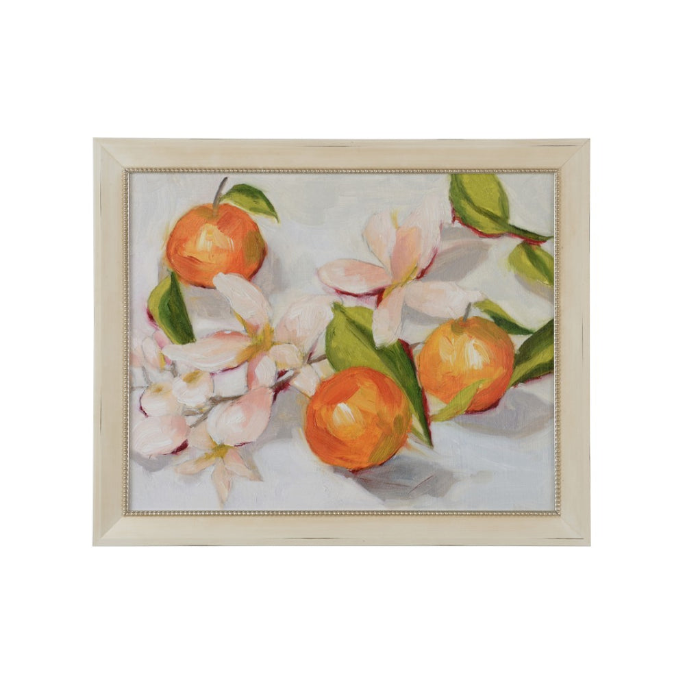 Chelsea House Tangerine Blossoms Ii GicléE Canvas Print – Vibrant Gallery-Wrapped Floral Art, Ready-To-Hang 28.5X34.5" 387208