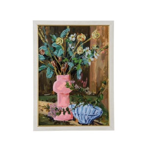 Chelsea House Still Life Bouquet I GicléE Canvas Print - 38X28" Gallery-Wrapped Floral Art, Archival Inks, Ready To Hang 387211