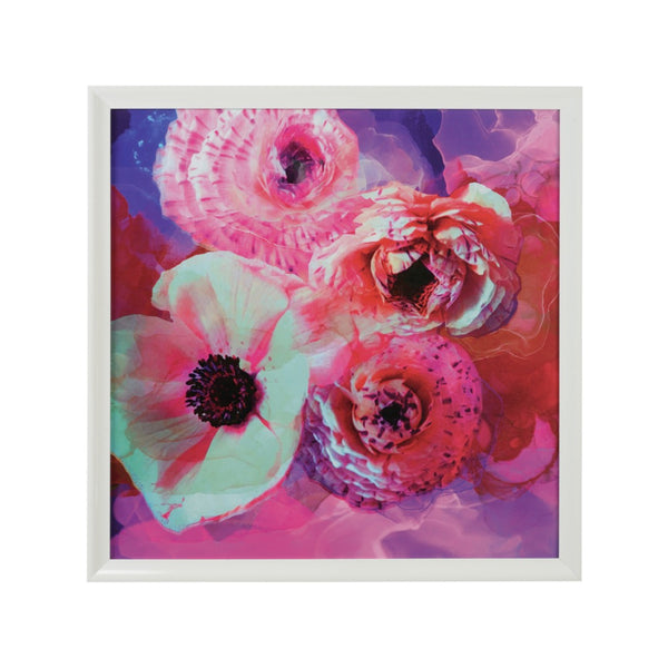 Chelsea House Pop Flowers Framed Floral Photo Print By Trisha Ferguson — Large 39" Botanical Close-Up, Archival Quality 387229