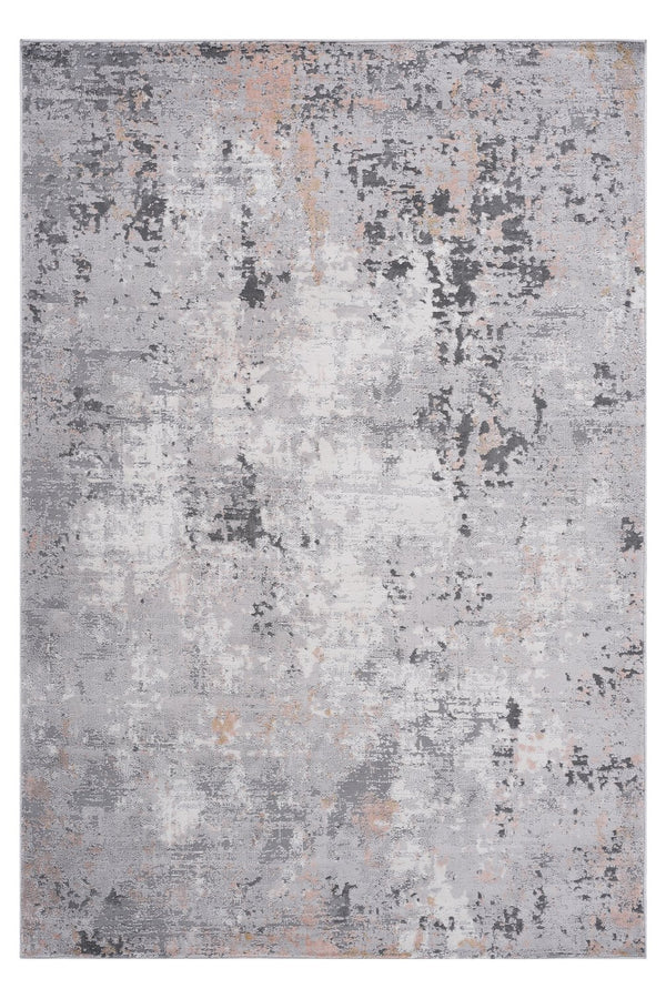 English Elm Loom & Luxe 8X10 Grey/Multi Abstract Area Rug - Stain Resistant, Non-Shedding, Stylish & Durable Design B335P289445