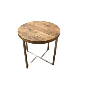 Homeroots Modern Rustic Side Or End Table   387690