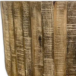 Homeroots 32" Brown Solid Wood Round Coffee Table   387693