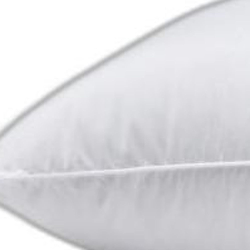 Homeroots Premium Lux Down Standard Size Medium Pillow  Cotton 387824