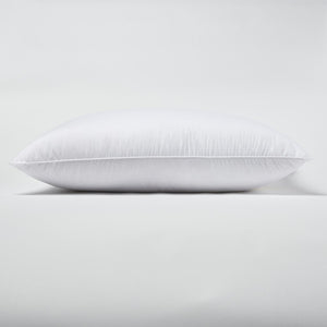 HomeRoots Premium Lux Down King Size Medium Pillow - Plush Comfort with 700 Fill Power for Restful Sleep 387826