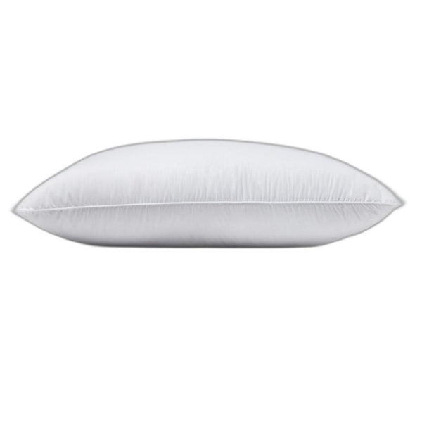 HomeRoots Premium Lux Down King Size Medium Pillow - Plush Comfort with 700 Fill Power for Restful Sleep 387826