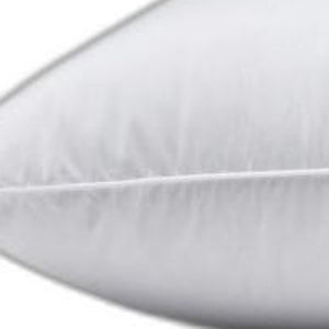HomeRoots Premium Lux Down King Size Medium Pillow - Plush Comfort with 700 Fill Power for Restful Sleep 387826