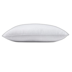 HomeRoots Premium Lux Down Queen Size Pillow – Firm Support & Luxurious Comfort for Restorative Sleep 387828