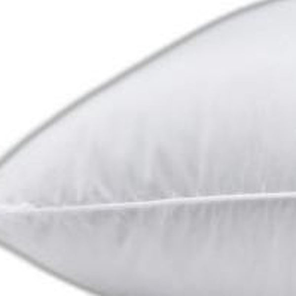 HomeRoots Premium Lux Down King Size Pillow - Firm Support for Side Sleepers, Luxurious Comfort & Durability 387829