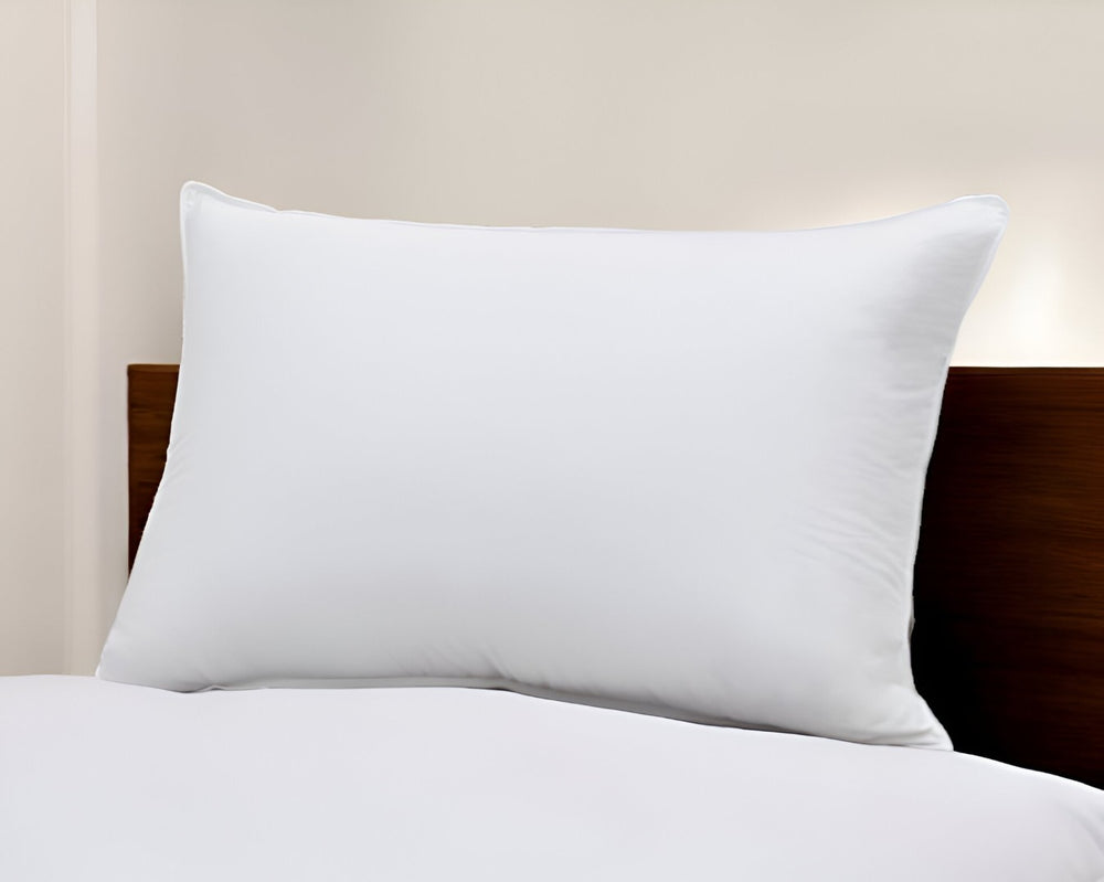 HomeRoots Premium Lux Down King Size Pillow - Firm Support for Side Sleepers, Luxurious Comfort & Durability 387829