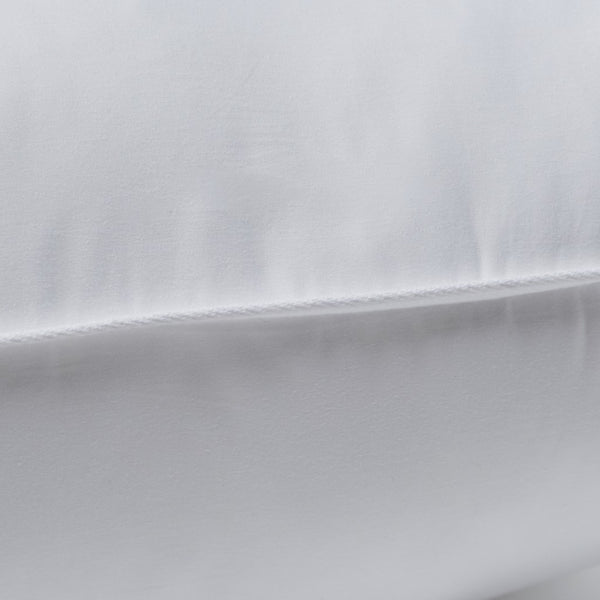 HomeRoots Premium Lux Siberian Down Pillow - Medium Firm Support, Breathable Softness & Elegant Design for Sleepers 387830