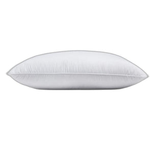 HomeRoots Premium Lux Siberian Down Pillow - Medium Firm Support, Breathable Softness & Elegant Design for Sleepers 387830