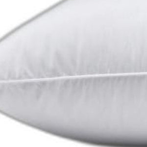 HomeRoots Premium Lux Siberian Down Pillow - Medium Firm Support, Breathable Softness & Elegant Design for Sleepers 387830