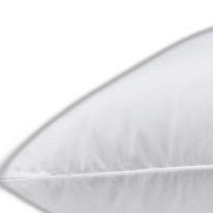 HomeRoots Premium Lux Siberian Down Pillow - Medium Firm Support, Breathable Softness & Elegant Design for Sleepers 387830