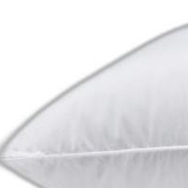 HomeRoots Premium Lux Siberian Down Pillow - Medium Firm Support, Breathable Softness & Elegant Design for Sleepers 387830