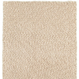 Homeroots 5' X 7' Modern Soft Tan Indoor Area Rug Tan Polyester 387961