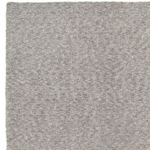 Homeroots 5' X 7' Modern Shaggy Soft Gray Indoor Area Rug Grey Polyester 387963