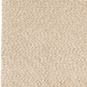Homeroots 7' X 10' Modern Soft Tan Indoor Area Rug Tan Polyester 387979