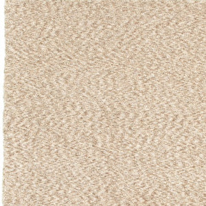 Homeroots 8' X 11' Modern Soft Tan Indoor Area Rug Tan Polyester 387994