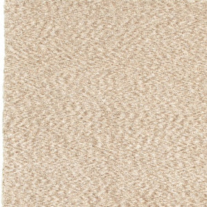 HomeRoots 3' Luxurious Beige Shag Hand-Tufted Area Rug - Plush Comfort for Living Rooms, Bedrooms & Offices 10' x 13' 388003