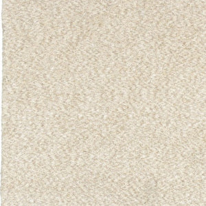 HomeRoots 3' Ivory Shag Area Rug - Luxurious Hand-Tufted Comfort for Living Rooms, Bedrooms & More 10' x 13' 388004