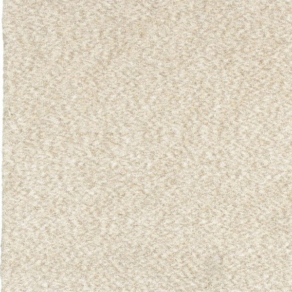 HomeRoots 3' Ivory Shag Area Rug - Luxurious Hand-Tufted Comfort for Living Rooms, Bedrooms & More 10' x 13' 388004