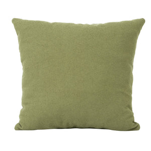 English Elm Modern Fabric Accent Chair - Ergonomic Chenille Armchair with Pillow, Wood Legs, Plush Seat for Living Room Bedroom Reception (Olive) W1028P188577