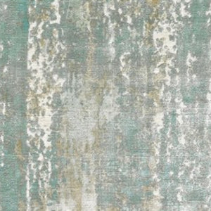 HomeRoots 3' Blue and Gray Abstract Splash Indoor Rug – Artful Design for Contemporary Hallways and Entryways 10' Runner Runner 388057