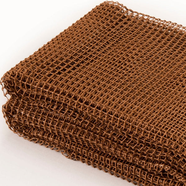 Homeroots 9' X 12' Brown Non Slip Indoor Outdoor Rug Pad  Polyester 388130