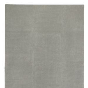 HomeRoots 8' x 10' Gray Non-Slip Rug Pad - Durable, Cushioned Support for Indoor Rugs & Floor Protection 7'8" x 10'8" 388133