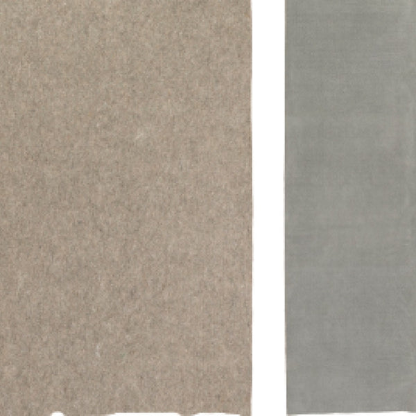HomeRoots 8' x 10' Gray Non-Slip Rug Pad - Durable, Cushioned Support for Indoor Rugs & Floor Protection 11'8" x 14'8" 388136