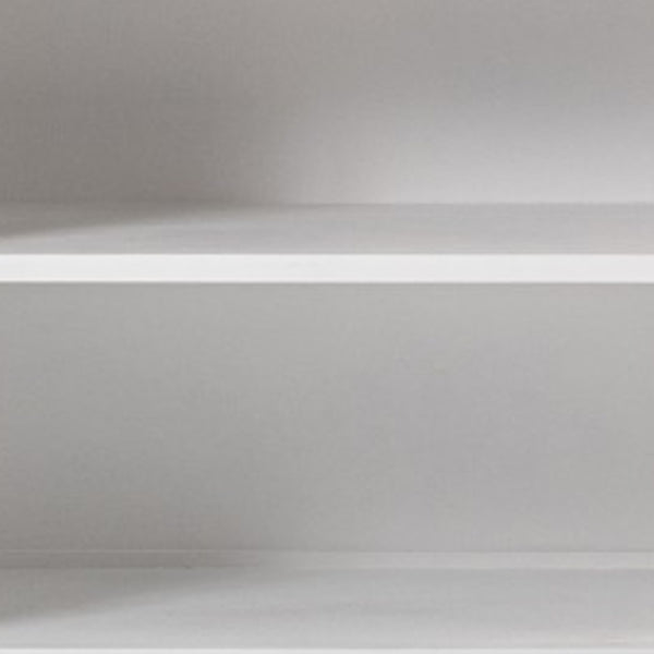 Homeroots 57" White Wood Two Drawer Buffet Table   388225