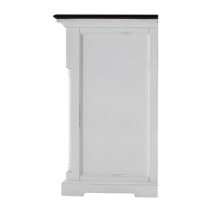 Modern Farmhouse Two Door Buffet Server Rustic Wood Finish Dining Room Storage