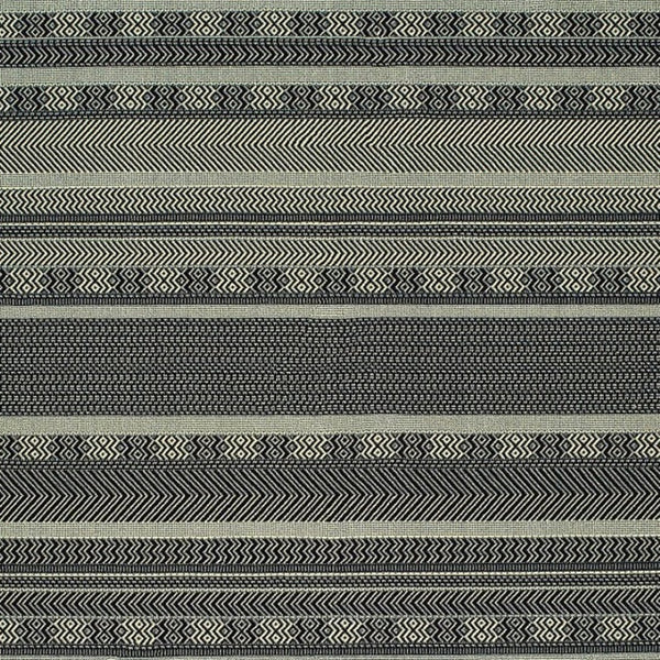 HomeRoots 10' Black and Ivory Geometric Area Rug - Durable, Stain-Resistant Design for High Traffic Homes 9' X 12' 388293