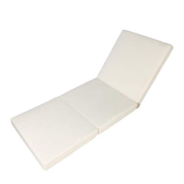 English Elm Christopher Knight Home® - Lounge Chaise Set - Solid Acacia Wood With Water-Resistant Cream Cushion For Ultimate Comfort & Style N770P272405T_N770P208317C
