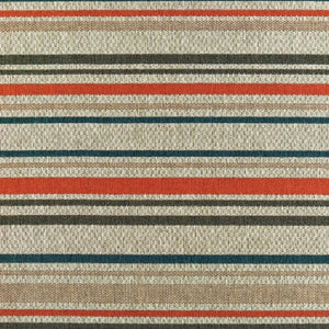 Homeroots 10' X 13' Blue And Gray Striped Indoor Outdoor Area Rug  Polypropylene 388358