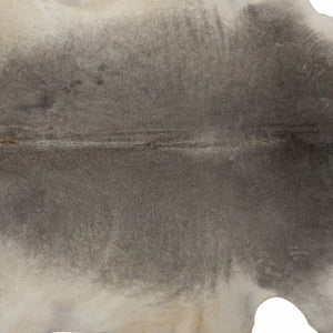 Homeroots 6' X 7' Gray Natural Cowhide Area Rug  Cowhide 388523
