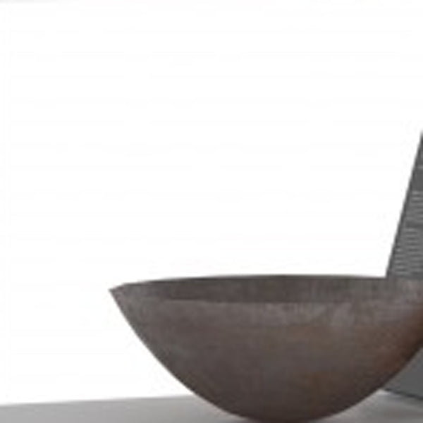 Homeroots Modern White And Natural Bookcase   388555