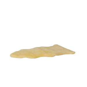 HomeRoots Off White Faux Fur Plush Throw Blanket - Luxuriously Soft, Hypoallergenic, Versatile Home Decor Accent 388643