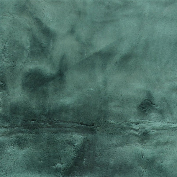 Homeroots 2" X 5" Green Natural Off White Medical Grade Double Sheepskin Throw Blanket  Sheepskin 388650