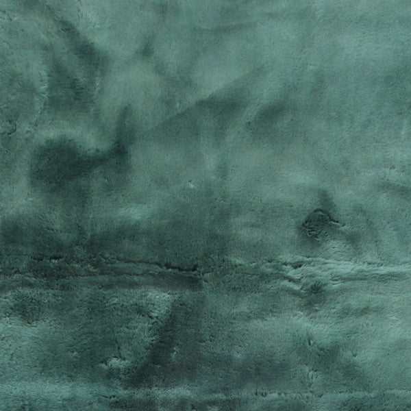 Homeroots 2" X 5" Green Natural Off White Medical Grade Double Sheepskin Throw Blanket  Sheepskin 388650