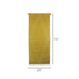 Yellow Ochre Jute Wall Hanging - Vibrant Autumn Decor for Stylish Living Spaces & Cozy Accents