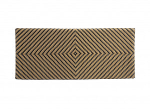 Homeroots Brown And Beige Rattan Bar Cart  Rattan 388949