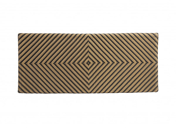 Homeroots Brown And Beige Rattan Bar Cart  Rattan 388949