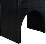 August Black Night Stand 388Black-NS Meridian Furniture