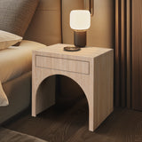 August Oak Night Stand 388Oak-NS Meridian Furniture