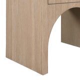 August Oak Night Stand 388Oak-NS Meridian Furniture