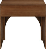 August Walnut Night Stand 388Walnut-NS Meridian Furniture