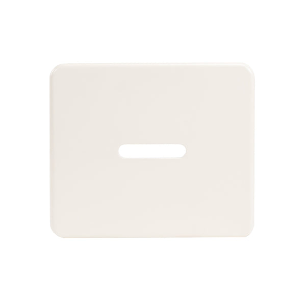 Homeroots 10" White Manufactured Wood Backless Bar Chair   389034