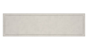HomeRoots 44" Silver Iron Bench - Stylish Modern Seating for Entryway, Hallway & Laundry Room - Durable & Elegant 389193
