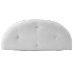 Homeroots Modern Mirrored Crescent Bench  Solid And Manufactured Wood 389200